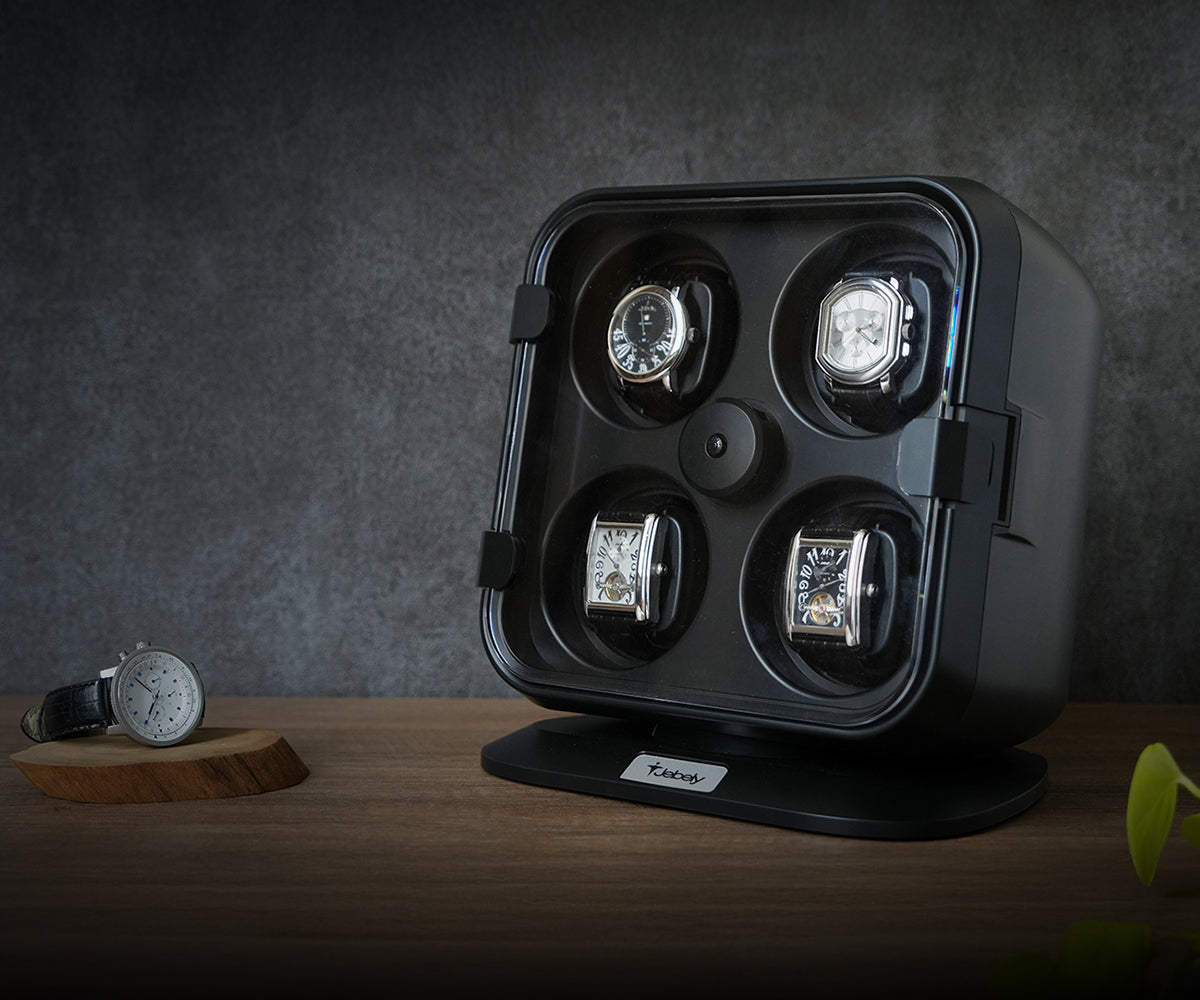 Square 4 Watch Winder JBW105 - Jebely