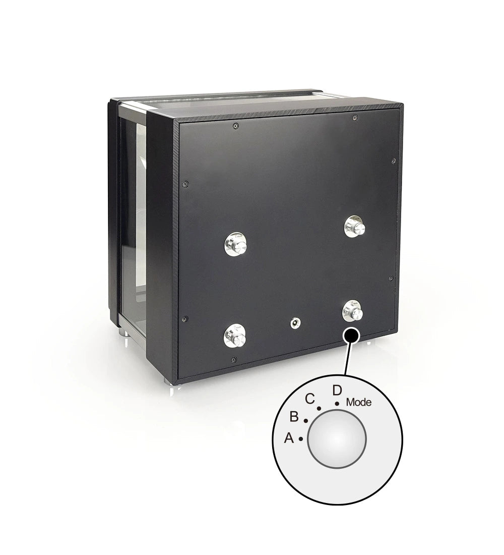 Premium Square 4 Watch Winder JBW223 - Jebely
