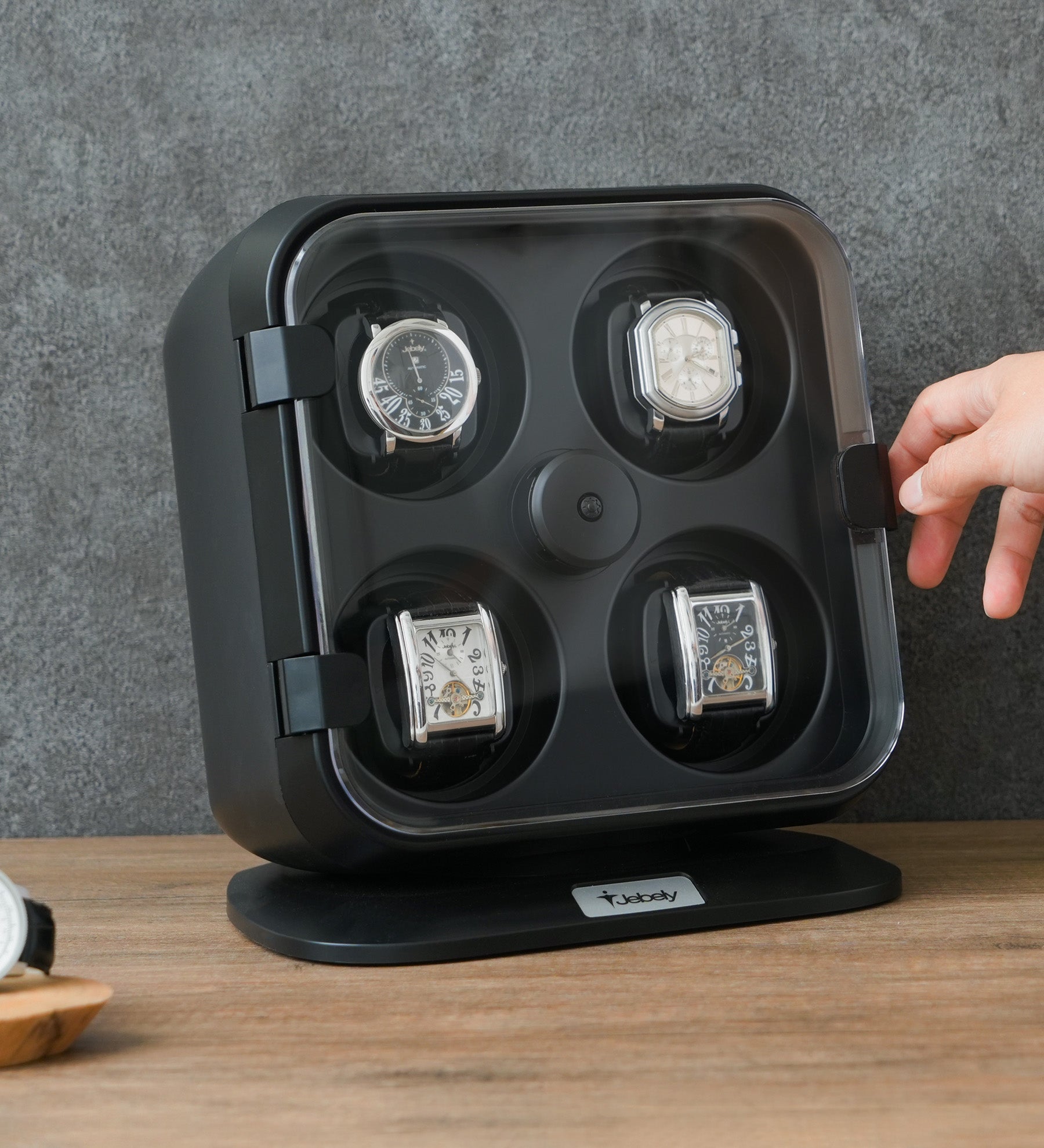 Square 4 Watch Winder JBW105 - Jebely