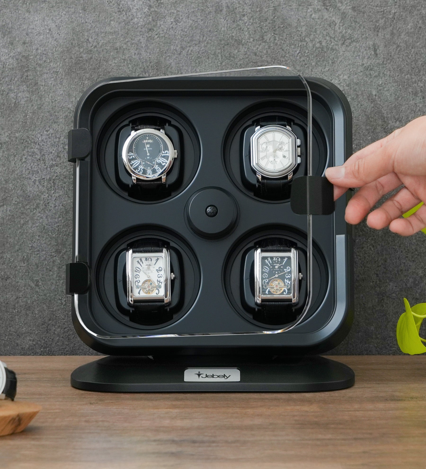 Square 4 Watch Winder JBW105 - Jebely